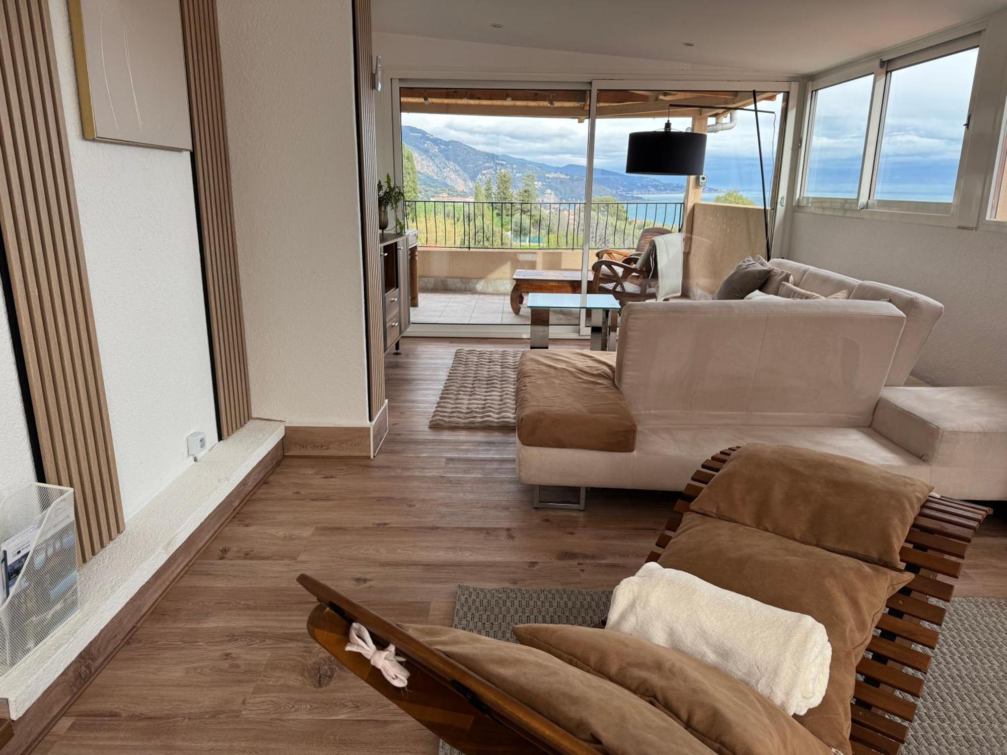 Appartement Villa Toit Terrasse Menton Eksteriør billede